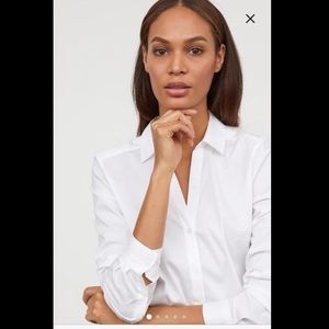 H&M White Button Down